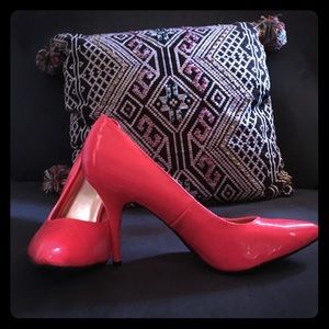 Mossimo pink patent pumps